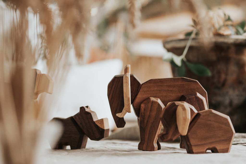 Den lille elefant og den store elefant